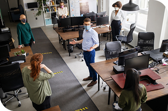 Desinfección corporativa